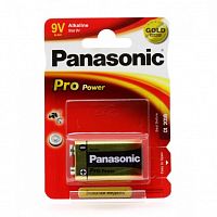 Элемент питания Panasonic 6LR61 PRO POWER BL*1 (батарейка) картинка 